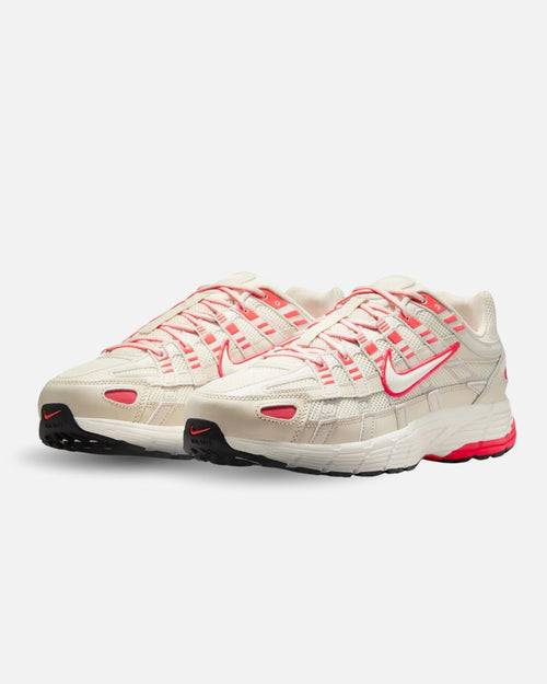Nike P-6000 - Beige/Rouge - Footkorner