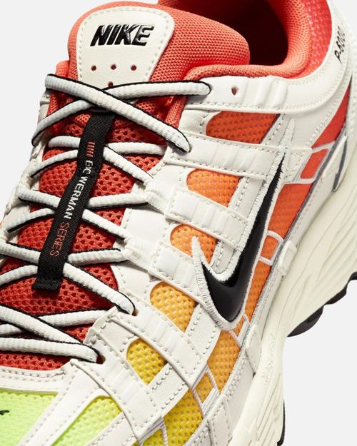 Nike P-6000 - Beige/Rouge/Vert - Footkorner