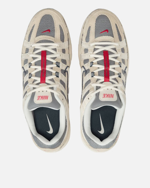 Nike P-6000 - Gris/Blanc/Rouge - Footkorner