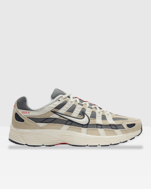 Nike P-6000 - Gris/Blanc/Rouge - Footkorner
