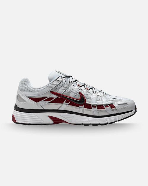 Nike P-6000 - Gris/Rouge - Footkorner