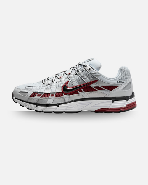 Nike P-6000 - Gris/Rouge - Footkorner
