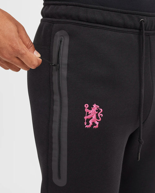 Pantalon Chelsea Tech Fleece 2024/2025 - Noir/Rose - Footkorner