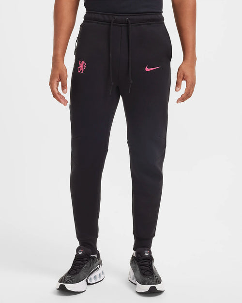Pantalon Chelsea Tech Fleece 2024/2025 - Noir/Rose - Footkorner