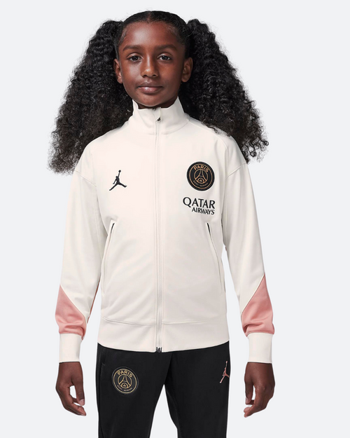 PSG Junior Tracksuit 2024/2025 - White/Black - Footkorner