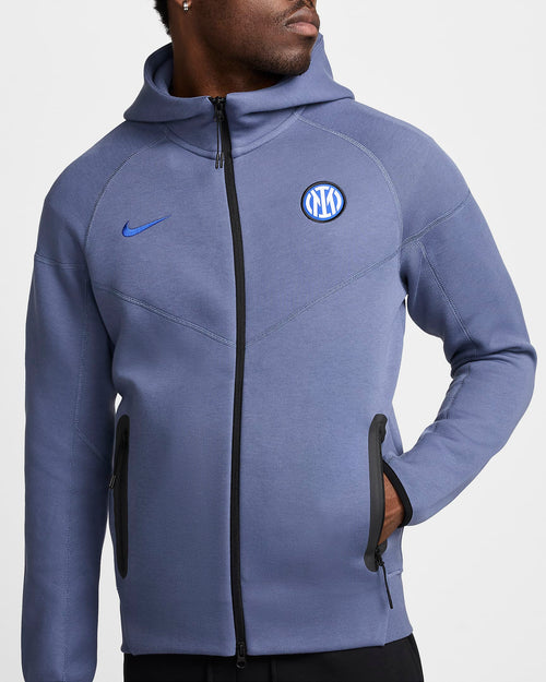 Veste Inter Milan Tech Fleece 2024/2025 - Bleu - Footkorner