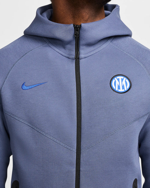 Veste Inter Milan Tech Fleece 2024/2025 - Bleu - Footkorner