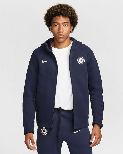 Veste Chelsea Tech Fleece 2024/2025 - Bleu - Footkorner
