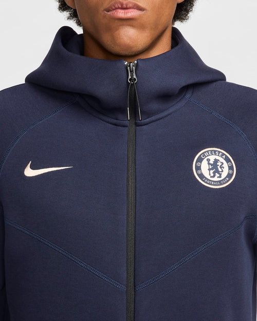 Veste Chelsea Tech Fleece 2024/2025 - Bleu - Footkorner