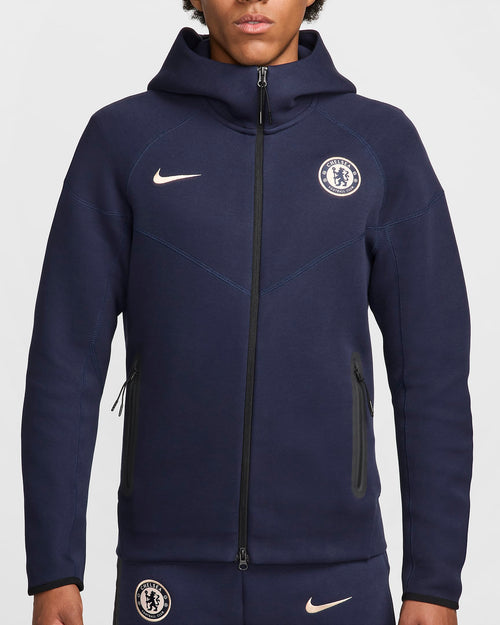 Veste Chelsea Tech Fleece 2024/2025 - Bleu - Footkorner