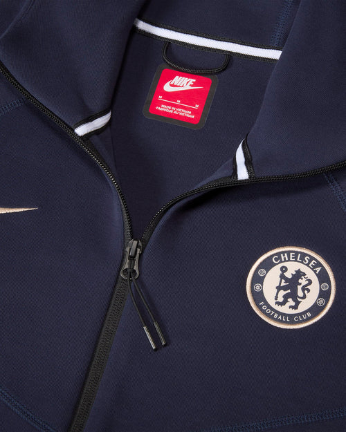 Veste Chelsea Tech Fleece 2024/2025 - Bleu - Footkorner