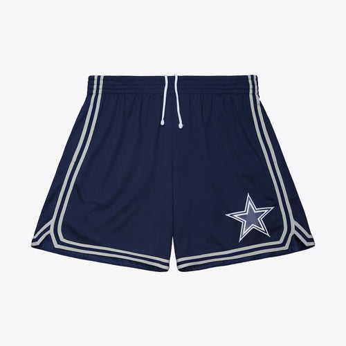 Pantaloncini NFL dei Dallas Cowboys - Blu navy - Footkorner
