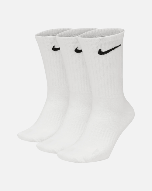 Nike Socken, mittelhoch, 3 Paar - Weiß - Footkorner