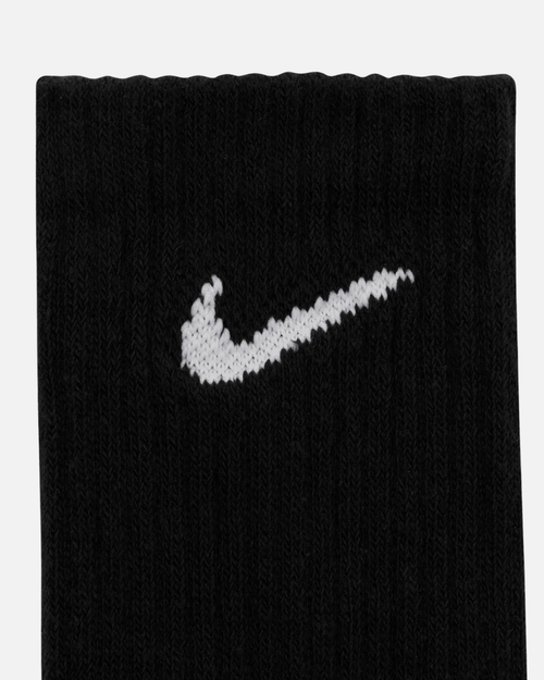 Nike-Socken in mittlerer Höhe, 3er-Pack - Schwarz - Footkorner