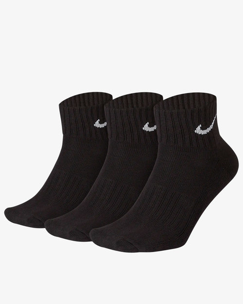Pack 3 Paires de Chaussettes Nike - Noir - Footkorner
