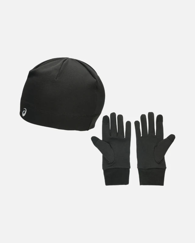 FootkornerWinter-Mütze-und-Handschuhe-Set - Schwarz