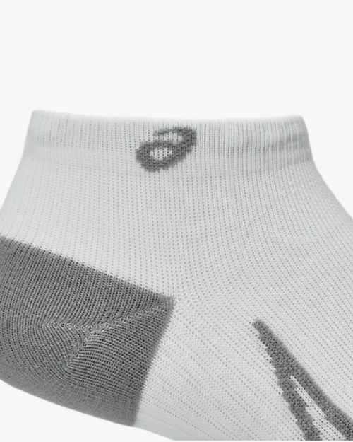 Pack de 2 chaussettes Asics Lightweight Run -  Blanc/Noir - Footkorner
