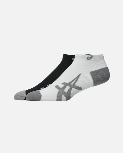 Pack de 2 chaussettes Asics Lightweight Run -  Blanc/Noir - Footkorner