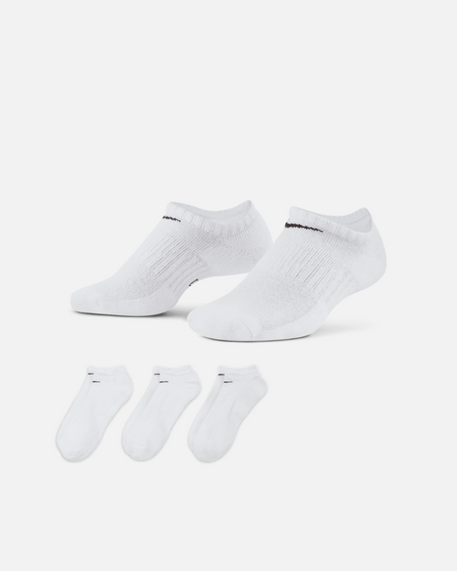 Pack de 3 chaussettes Nike Everyday - Blanc - Footkorner