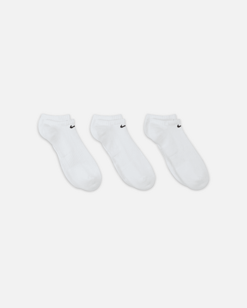 Pack de 3 chaussettes Nike Everyday - Blanc - Footkorner