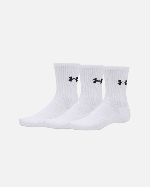 Pack de 3 chaussettes Under Armour Performance - Blanc - Footkorner