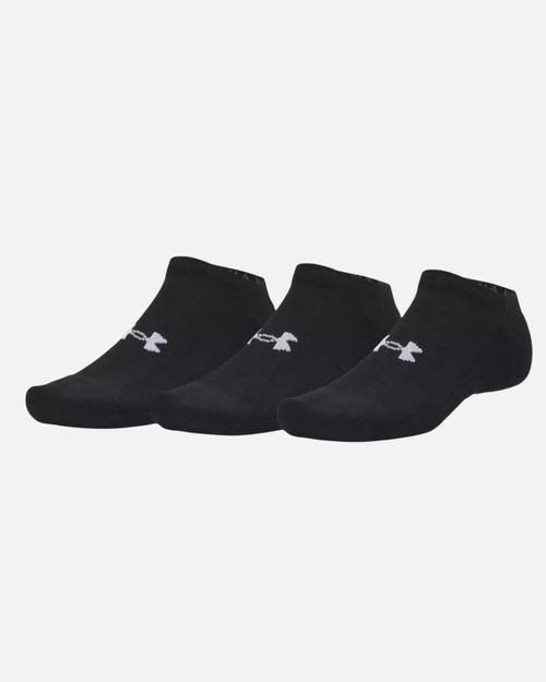 Paquete de 3 calcetines Under Armour Algodón de Rendimiento - Negro - Footkorner