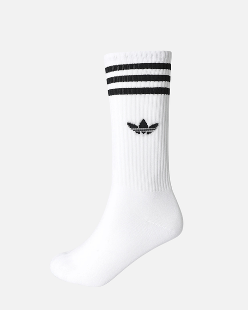 Pack de 3 paires de chaussettes Adidas - Blanc/Noir - Footkorner
