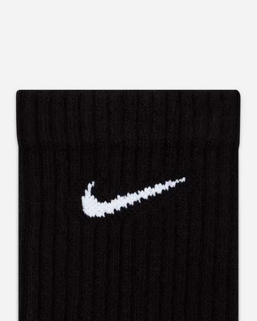 Pack of 3 pairs of Nike Everyday socks - Black - Footkorner