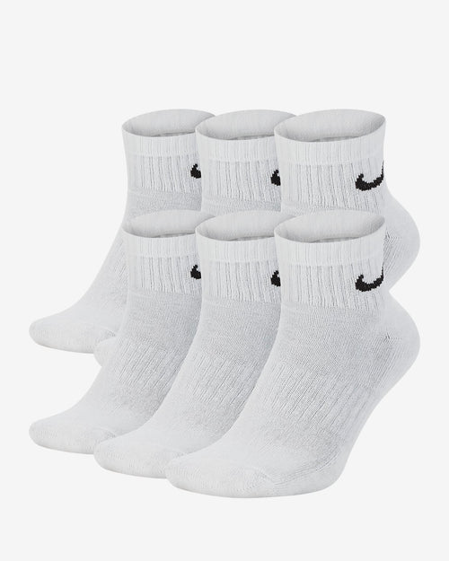Pack de 6 paires de Chaussettes Nike - Blanc - Footkorner