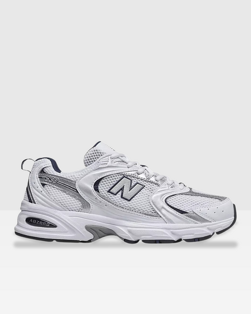 New Balance 530 - Blanc/Gris - Footkorner
