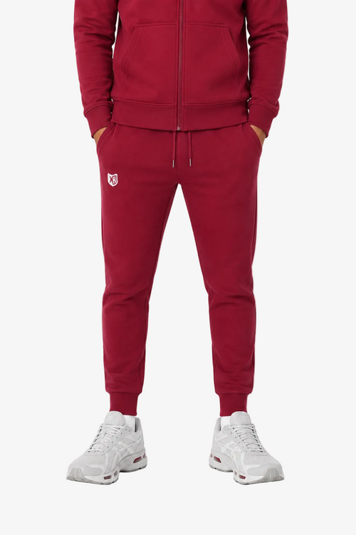 Jogging pants FK Basic - Burgundy - Footkorner