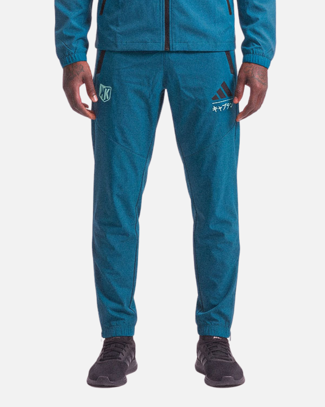 Pantalón Adidas x FK x L2B - Negro/Azul - Footkorner - Footkorner