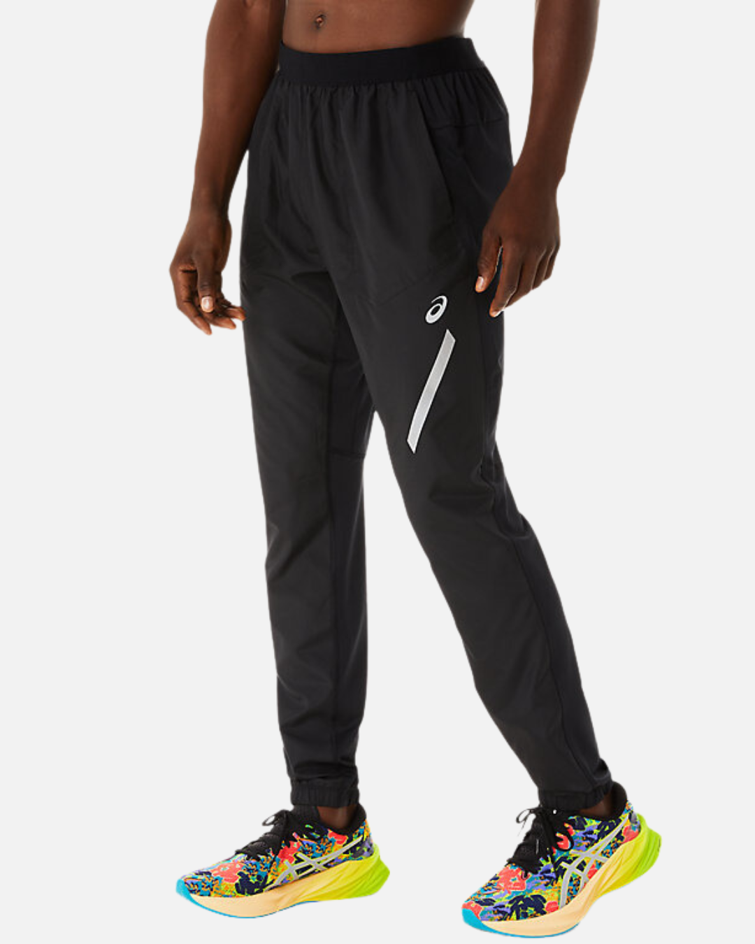 Asics Lite-Show Pants - Black/White