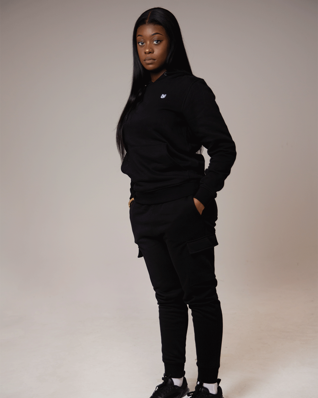 FootkornerPantalón FK Cargo - Negro