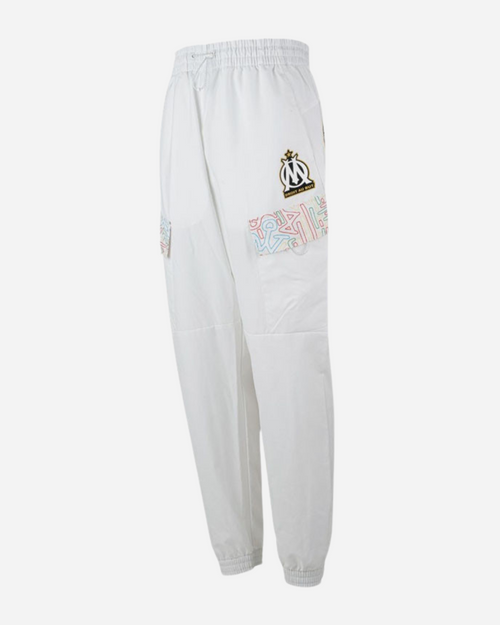 Pantalón Cargo OM x Africa 2024 - Blanco/Multicolor - Footkorner