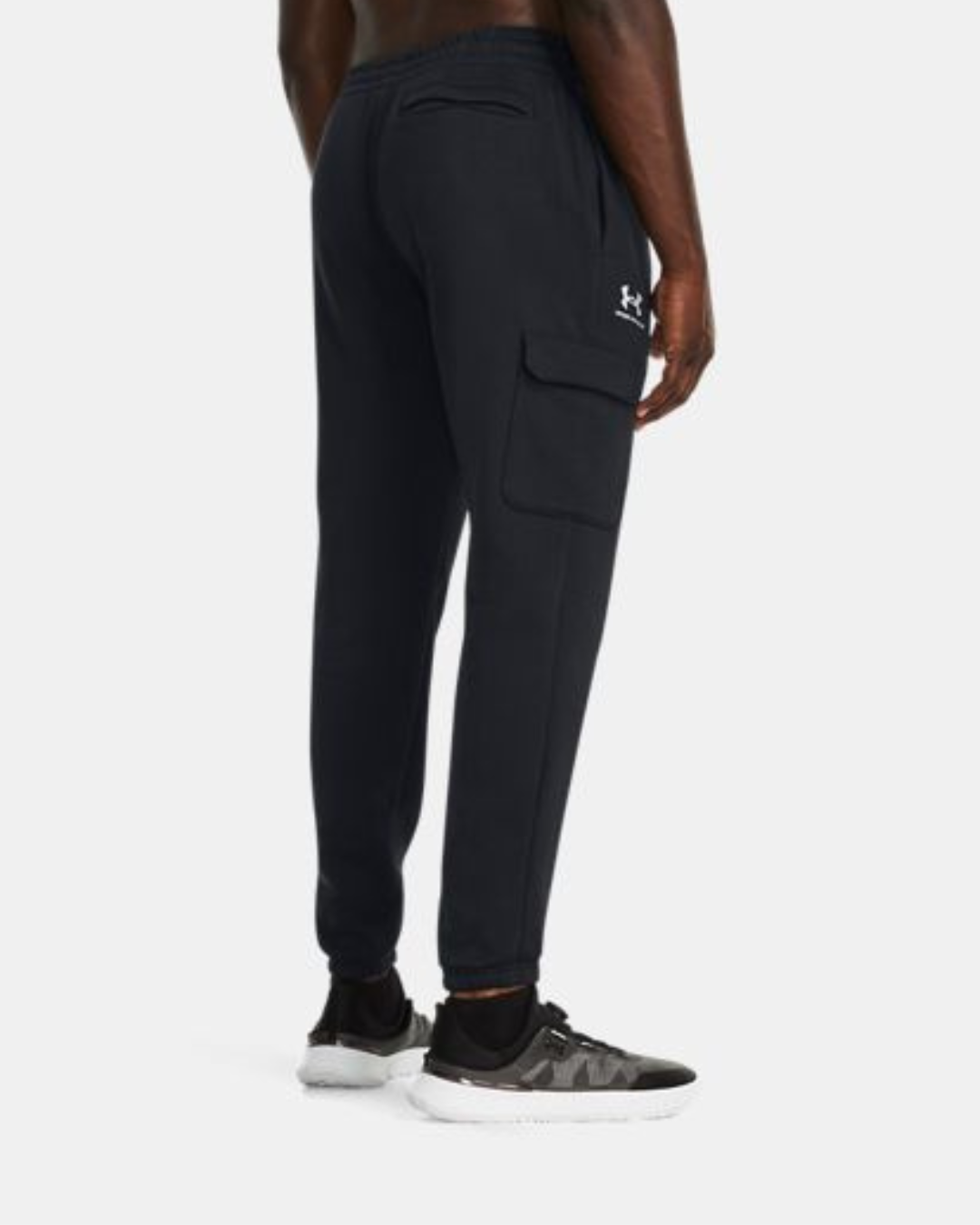 Pantaloni cargo in pile Under Armour Essential - neri