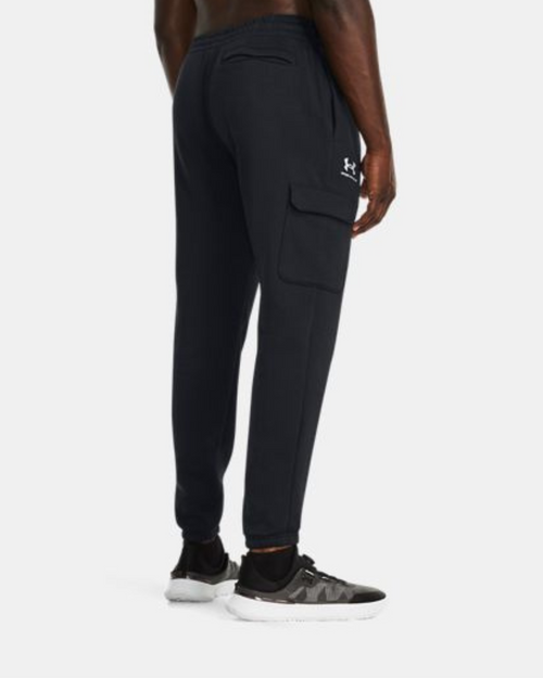 Pantalón cargo Under Armour Essential Fleece - Negro - Footkorner