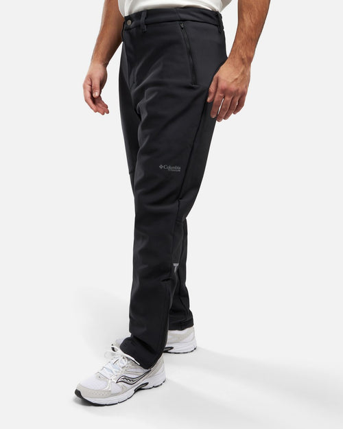 Pantalón Columbia Softshell Vast Canyon - Negro - Footkorner