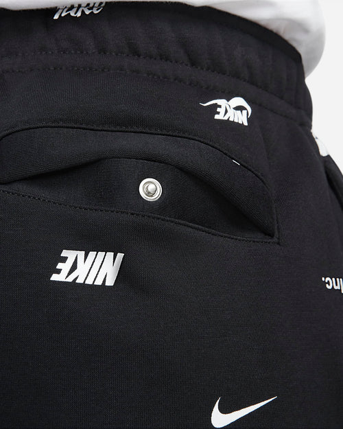 Pantalon Jogging Nike Club Fleece - Noir/Blanc - Footkorner