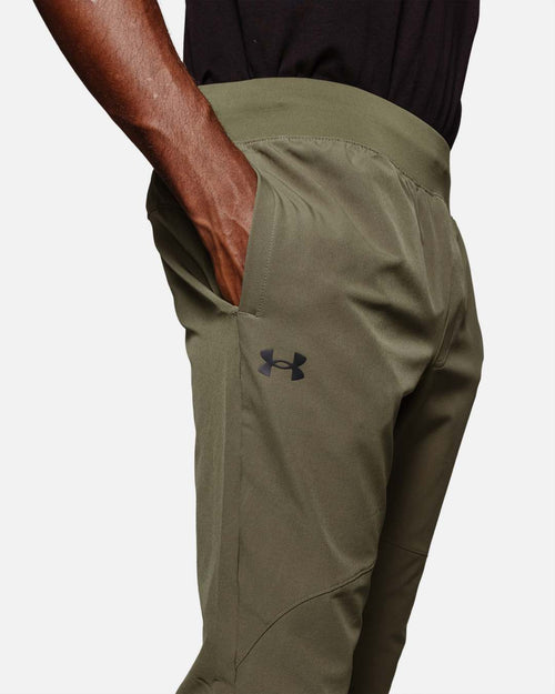 Jogging-Hose von Under Armour Stretch Woven – Kaki - Footkorner