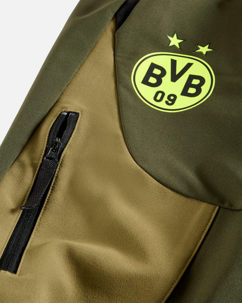 Pantalon de survêtement Dortmund Tech Woven 2024/2025 - Kaki - Footkorner