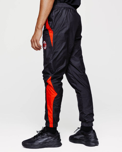 Pantalon de survêtement Milan AC  - Noir/Rouge - Footkorner