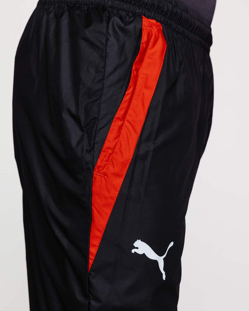 Pantalon de survêtement Milan AC  - Noir/Rouge - Footkorner