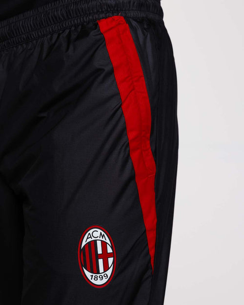 Pantalon de survêtement Milan AC  - Noir/Rouge - Footkorner