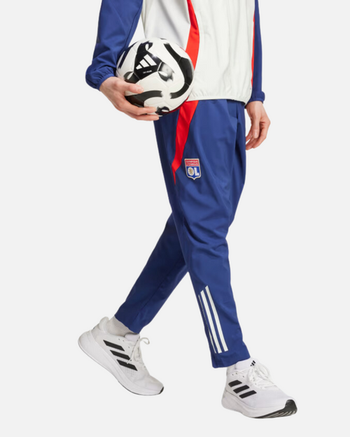 Pantalón deportivo OL 2024/2025 Azul/Rojo - Footkorner