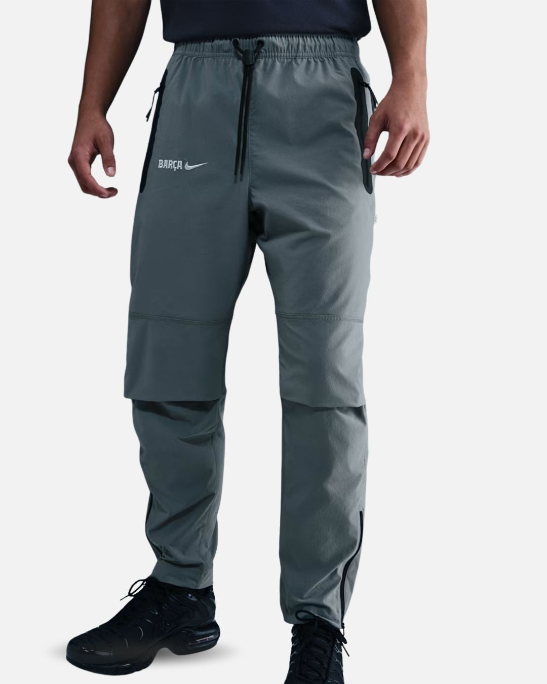 Pantalon de survêtement tissé FC Barcelone Tech - Gris