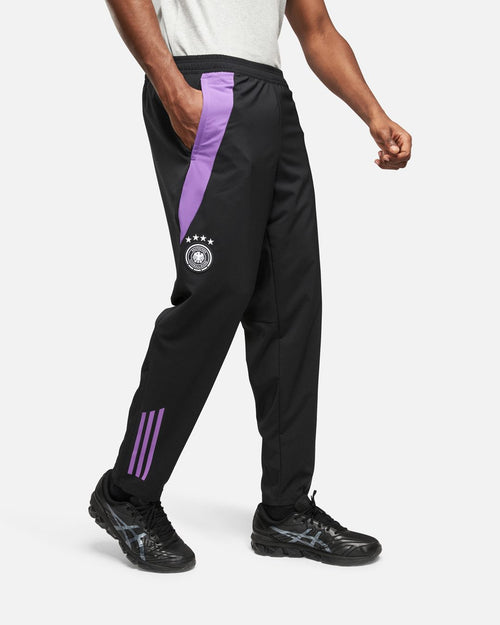 Pantaloni della tuta Germania - Nero/Viola  - Footkorner