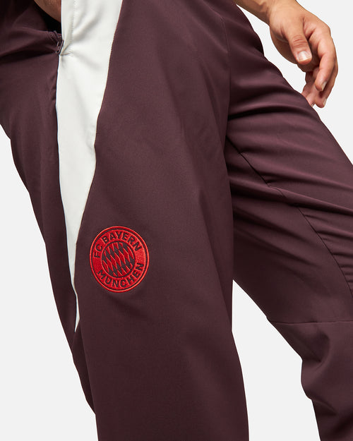 Bayern Munich 2024/2025 Track Pants - Burgundy - Footkorner