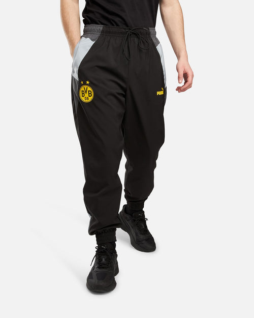 Pantalón deportivo Dortmund 2023/2024 - Negro/Gris/Blanco - Footkorner