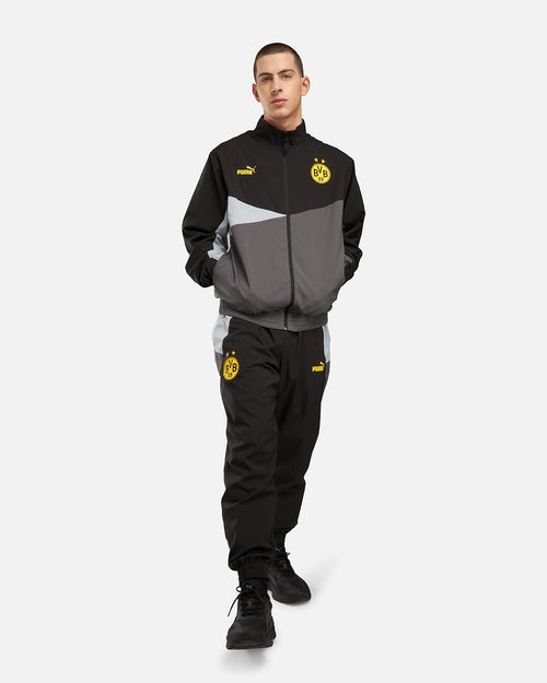Pantalón deportivo Dortmund 2023/2024 - Negro/Gris/Blanco - Footkorner